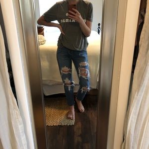 American Eagle mom jeans